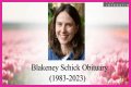 Blakeney Schick Obituary, What Happened To Blakeney Schick? How Did Blakeney Schick Die?
